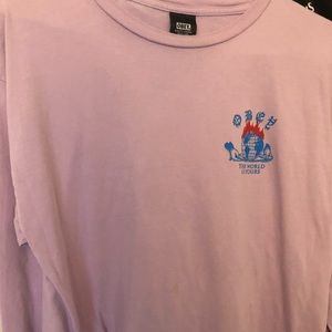 Obey long sleeve shirt “the world is yours”